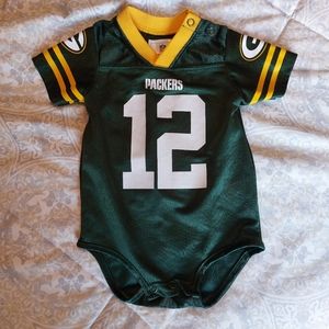 Baby Packers Jersey Onesie, 6-9 months